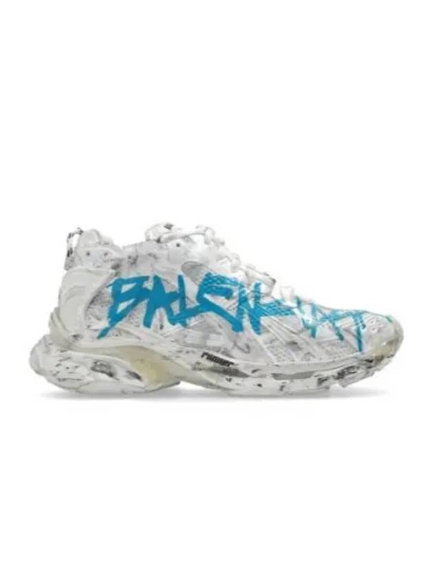 Runner Graffiti Lace Up Sneakers 772774W3RBQ - BALENCIAGA - BALAAN 2