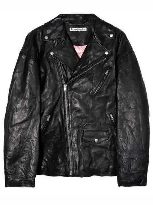 Distressed Leather Jacket Men s - ACNE STUDIOS - BALAAN 1