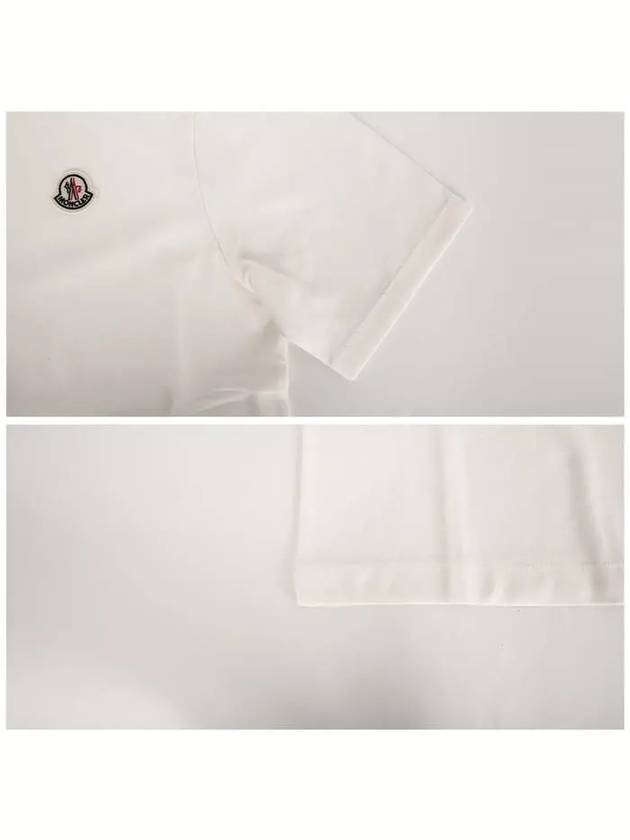 Logo Patch PK Shirt White - MONCLER - BALAAN 7