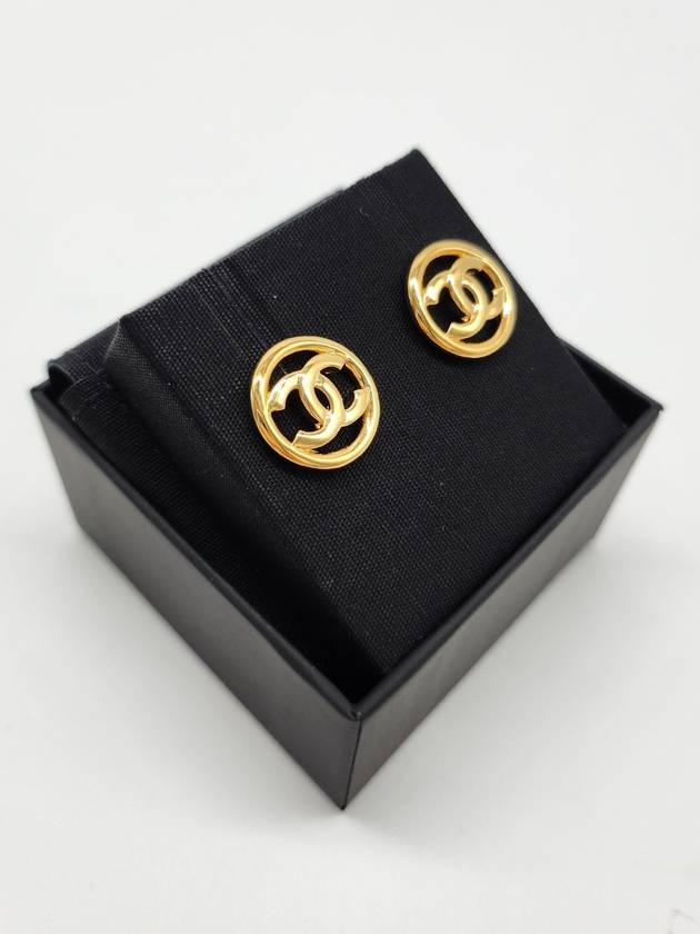 earrings metal gold - CHANEL - BALAAN 5