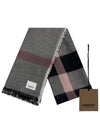 Burberry Scarf Mega Check 40504791 Dark Trench - GUCCI - BALAAN 8