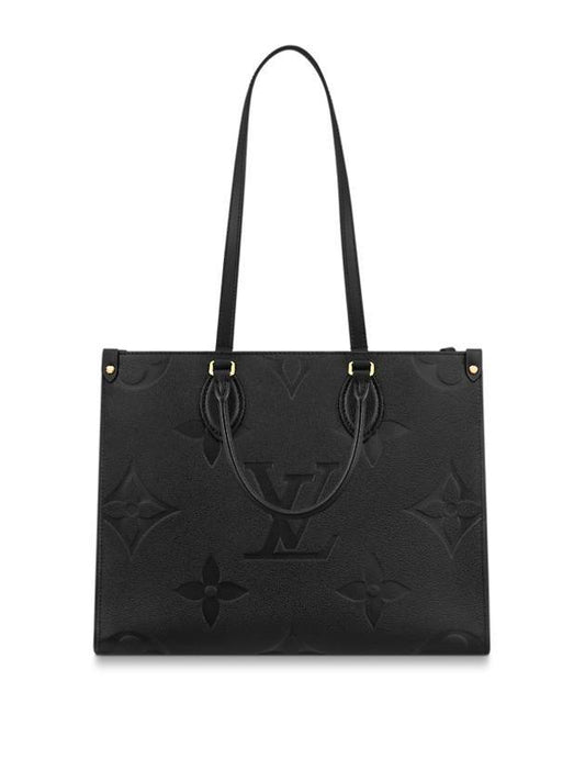 OnTheGo MM Monogram Tote Bag Black - LOUIS VUITTON - BALAAN 1