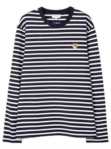 Marine Striped Fox Head Patch - MAISON KITSUNE - BALAAN 1