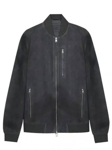 Kemble Suede Bomber Men s Leather Jacket - ALLSAINTS - BALAAN 1