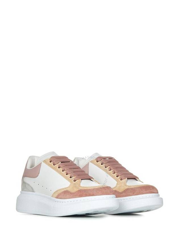 oversized leather sneakers 758982WIED2 6755 DP WH CEM VAN PA B0170487425 - ALEXANDER MCQUEEN - BALAAN 3