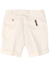 52001 Linen Shorts - PAL ZILERI - BALAAN 3