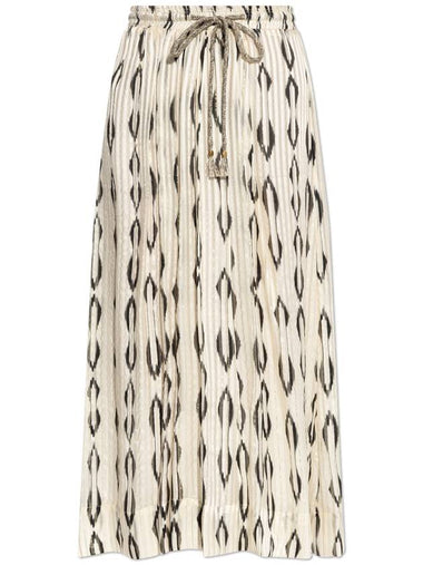 Isabel Marant Skirt Samila, Women's, Cream - ISABEL MARANT - BALAAN 1