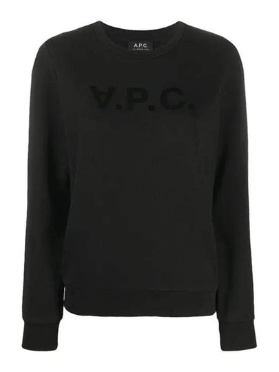 VPC Logo Sweatshirt Black - A.P.C. - BALAAN 2