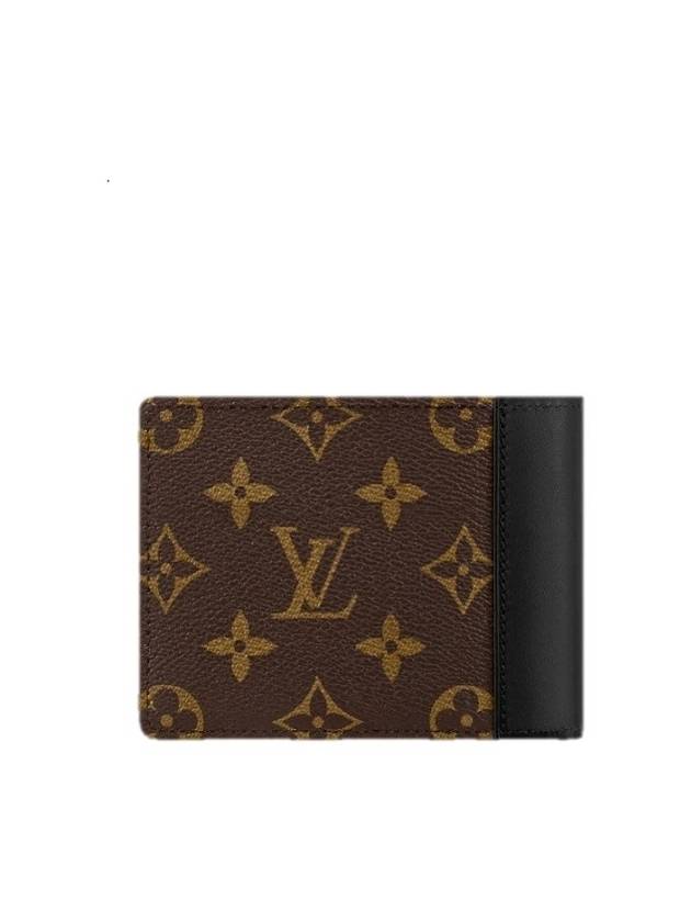 Multiple Half Wallet Brown Black - LOUIS VUITTON - BALAAN 4