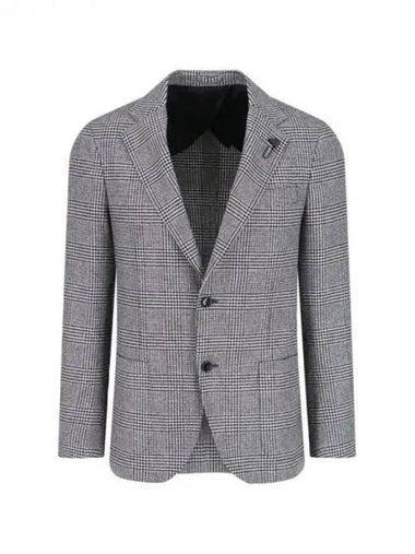 Boutonniere wool single blazer - RVR LARDINI - BALAAN 1