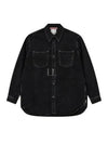 long sleeve shirt CB0082 900 BLACK - ACNE STUDIOS - BALAAN 2