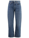 90s Midrise Organic Cotton Jeans Blue - AGOLDE - BALAAN 2