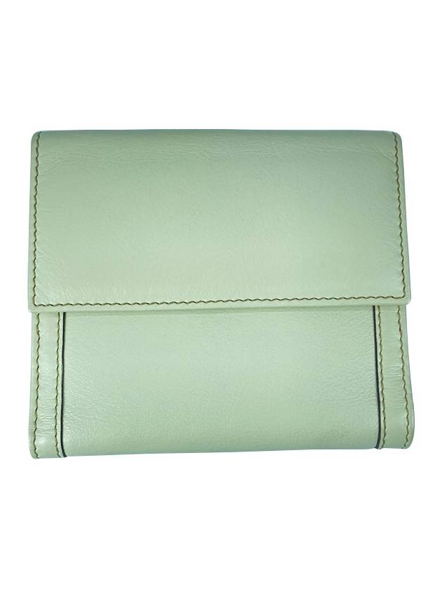 190392 496334 G steel logo hinge LOCK 3stage ivory bifold wallet - GUCCI - BALAAN 2