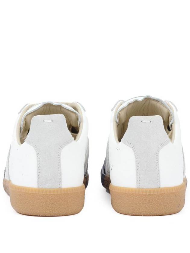 Replica Smooth Leather Low Top Sneakers White - MAISON MARGIELA - BALAAN 4