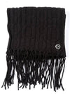 chain knit muffler scarf - CALVIN KLEIN - BALAAN 2