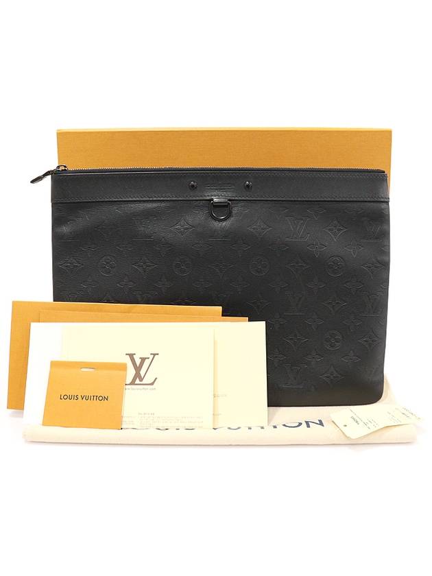 M62903 Monogram Shadow Calfskin Pochette Clutch - LOUIS VUITTON - BALAAN 2