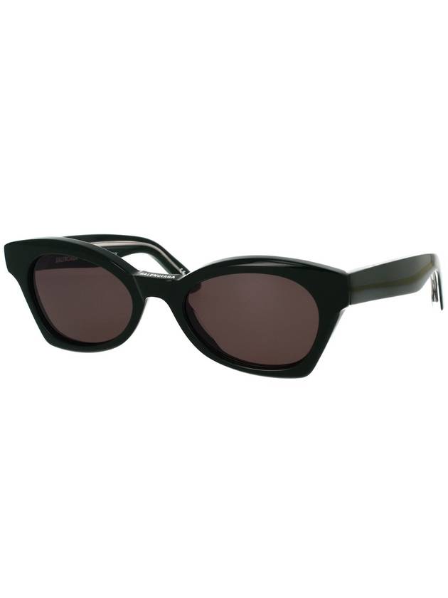 Eyewear Oval Sunglasses Green - BALENCIAGA - BALAAN 3