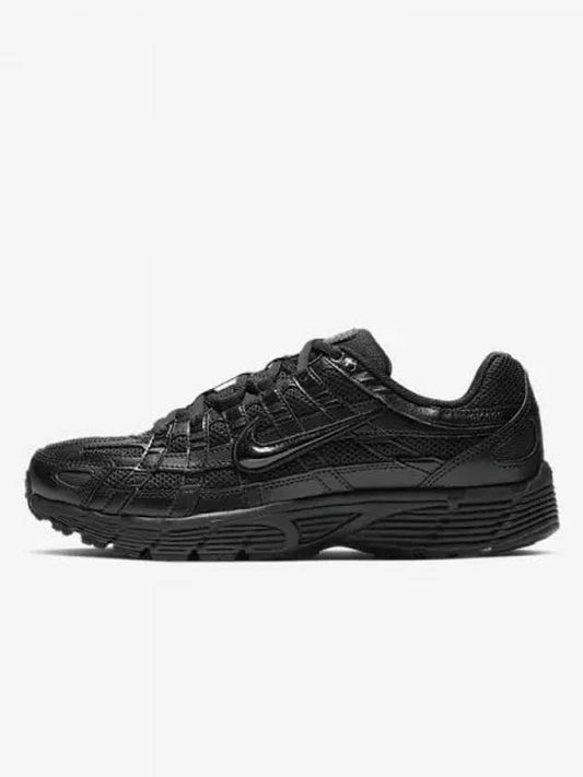 P6000 Low Top Sneakers Triple Black - NIKE - BALAAN 2