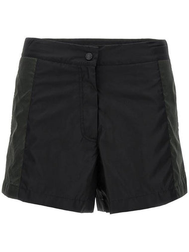 Nylon Shorts Black - MONCLER - BALAAN 1