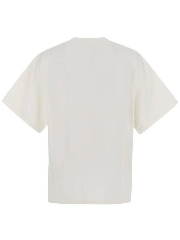 Logo T-Shirt Porcelain - JIL SANDER - BALAAN 3