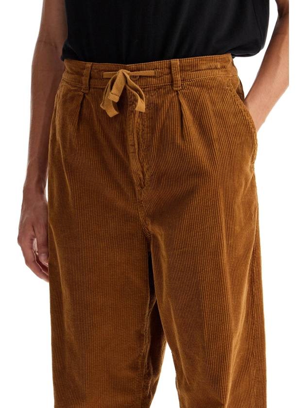 Corduroy Straight Pants Brown - POLO RALPH LAUREN - BALAAN 5