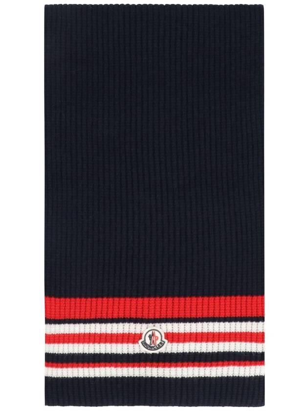 Moncler Wool And Cashemre Scarf - MONCLER - BALAAN 2