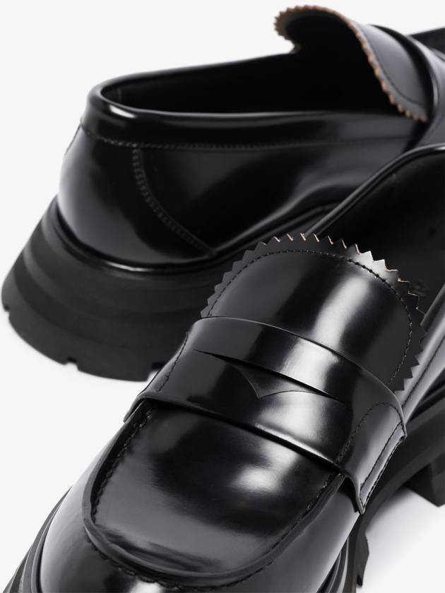 Chunky Sole Wonder Loafers Black - ALEXANDER MCQUEEN - BALAAN 3