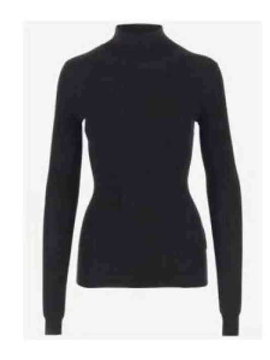 Woolen Turtleneck Black - BOTTEGA VENETA - BALAAN 2