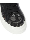 Lauren Lace Low Top Sneakers Black - CHLOE - BALAAN 4