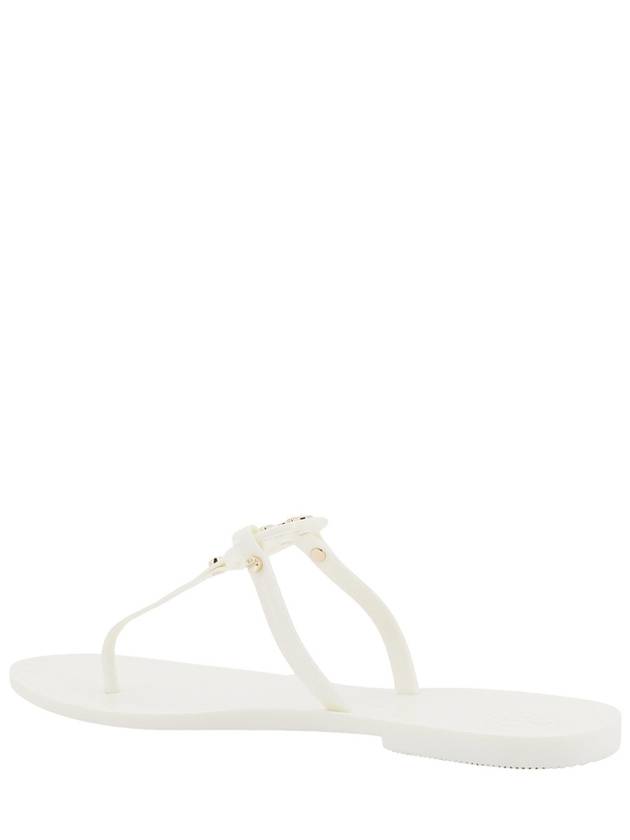 Miller Mini Flat Thong Flip Flop Ivory - TORY BURCH - BALAAN 4