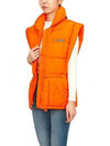 Women's Toby Padded Vest Orange - ISABEL MARANT - BALAAN 2