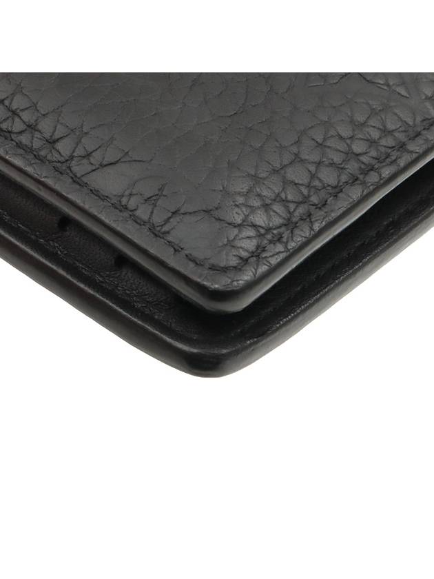 Black Taurillon Empreinte Leather Pocket Organizer Card Holder - LOUIS VUITTON - BALAAN 6