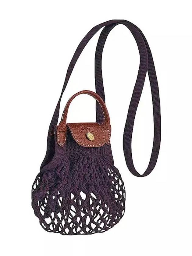 Le Pliage Fillet XS Cross Bag Purple - LONGCHAMP - BALAAN 3