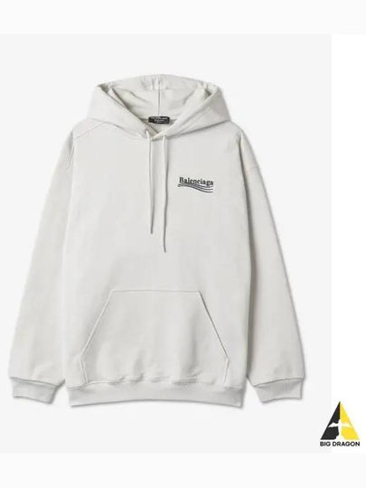 Political Campaign Medium Fit Hoodie White - BALENCIAGA - BALAAN 2