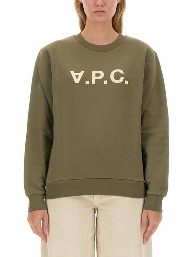 Grand VPC Sweatshirt Military Khaki - A.P.C. - BALAAN 1