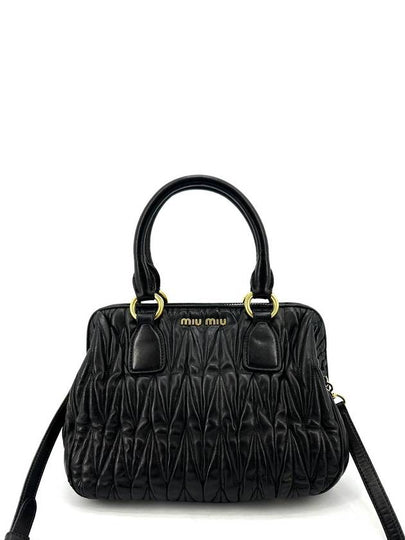 Matelasse leather tote bag and shoulder - MIU MIU - BALAAN 2