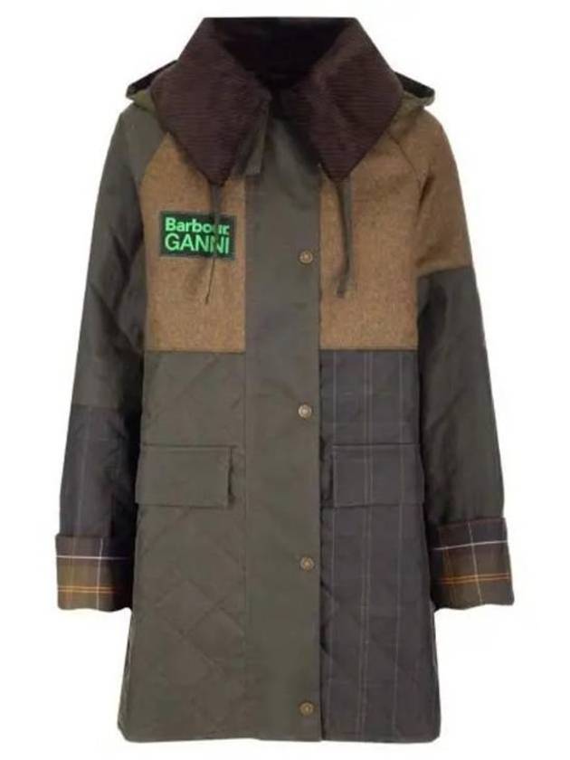 Burghley Quilting Jacket Olive - BARBOUR - BALAAN 2