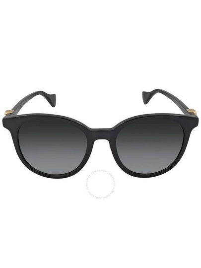 Eyewear Side GG Logo Round Sunglasses Black - GUCCI - BALAAN 2