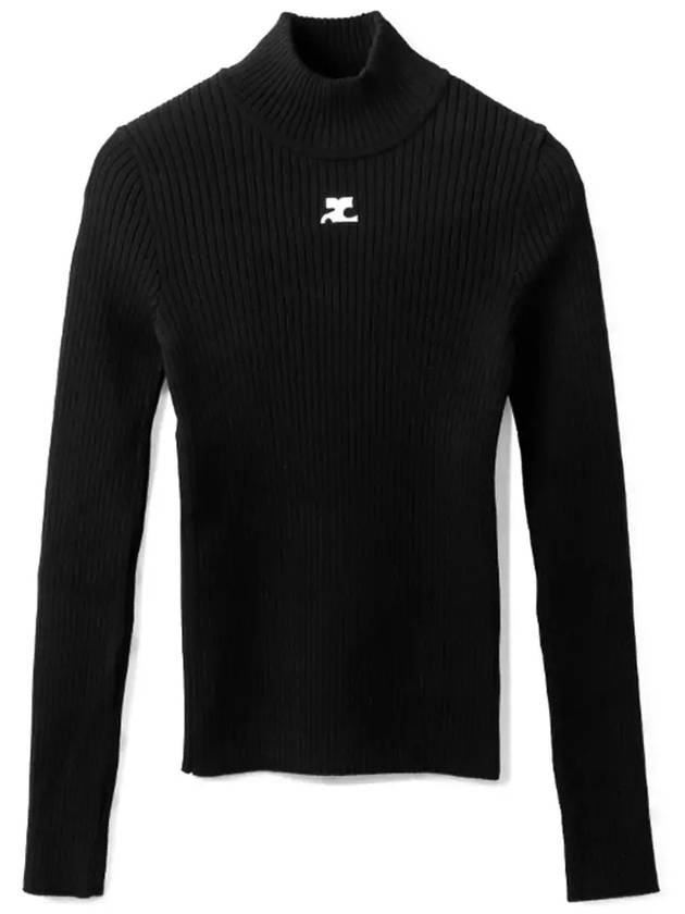 Reedition Turtle Neck Black - COURREGES - BALAAN 3