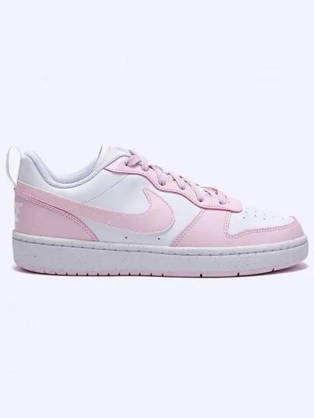 Court Borough Recraft Low Top Sneakers White Pink - NIKE - BALAAN 2