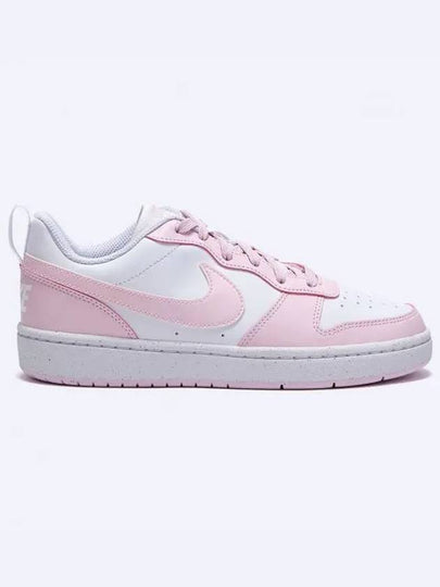 Court Borough Recraft Low Top Sneakers White Pink - NIKE - BALAAN 2