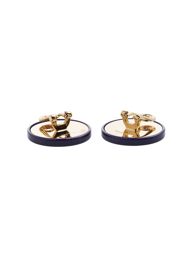 Logo Plexiglas Earrings Purple - MIU MIU - BALAAN 4