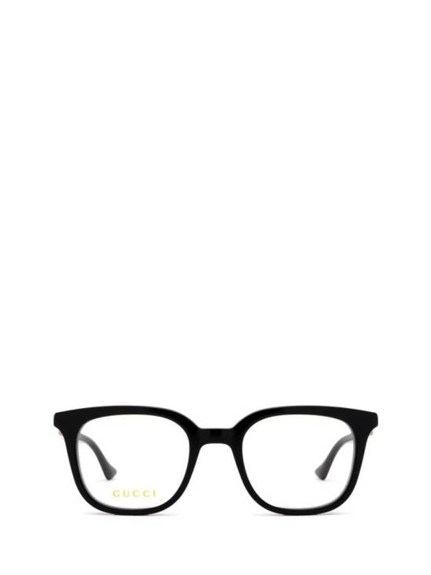 Rectangle Acetate Eyeglasses Black - GUCCI - BALAAN 1