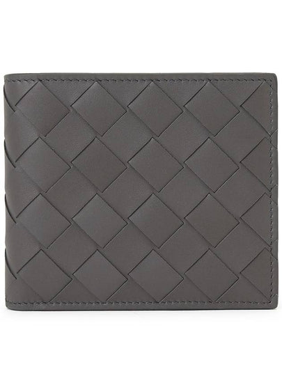 Intrecciato Bifold Half Wallet Graphite - BOTTEGA VENETA - BALAAN 2