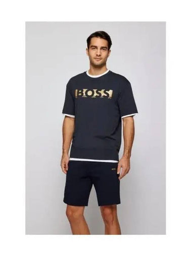 Color block logo relaxed fit short sleeve 50466295 402 - BOSS - BALAAN 1