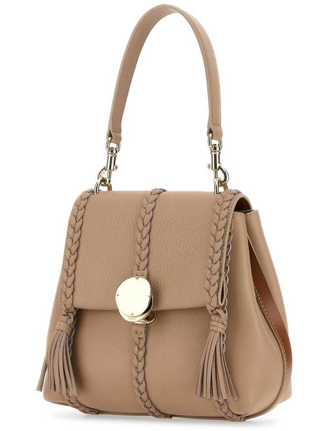 Penelope Leather Shoulder Bag Nomad Beige - CHLOE - BALAAN 3