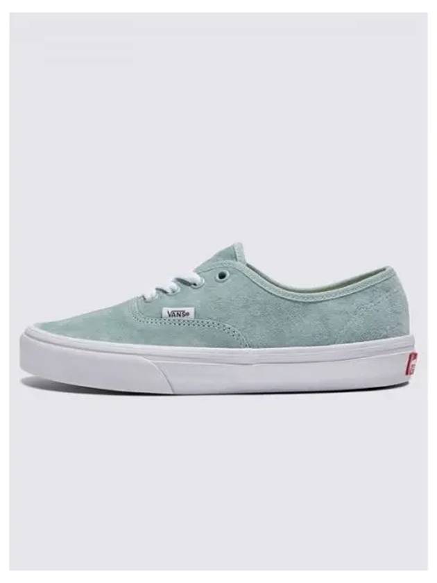 Authentic Pig Suede Low Top Sneakers Grey - VANS - BALAAN 2