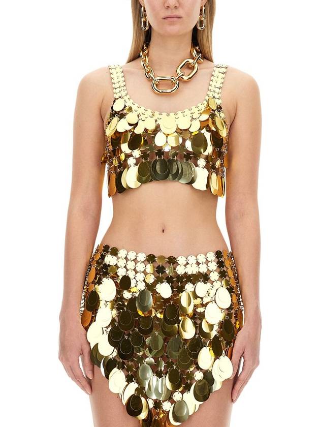 Rabanne Top Cropped - PACO RABANNE - BALAAN 2