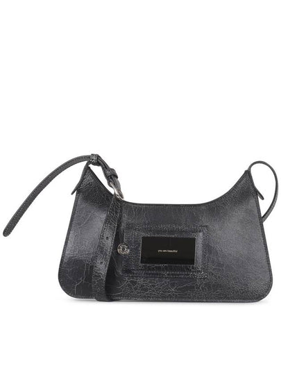 Platt Small Shoulder Bag Black - ACNE STUDIOS - BALAAN 2