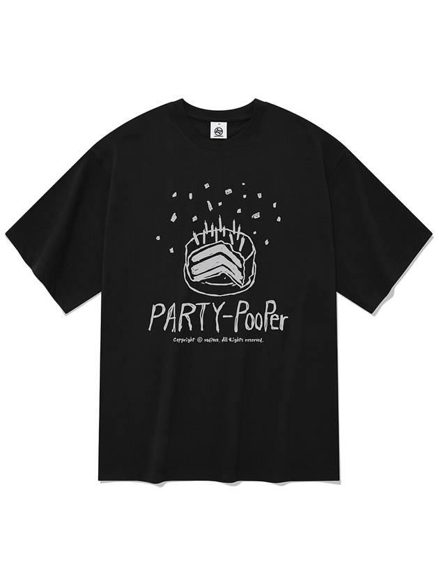 Party puffer short sleeve tshirt black - RADINEO - BALAAN 1